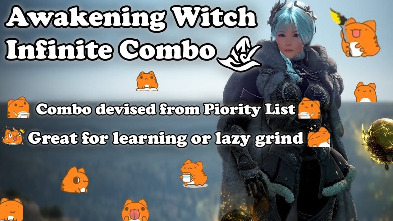 Watch BDO | Awakening Witch Infinite Combo on YouTube